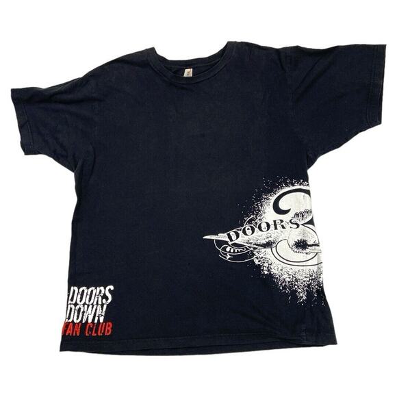 Three 3 Doors Down Fan Club Anvil Tee Shirt Band Size XL - Picture 12 of 12